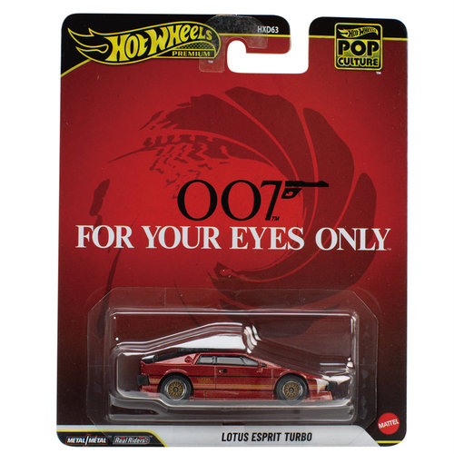 风火轮 HXD63 流行文化 007 莲花 LOTUS ESPRIT TURBO hotwheels