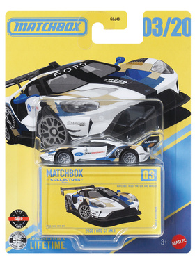 火柴盒 GBJ48 收藏家系列 26/3 福特 FORD GT赛车 MK2 Matchbox