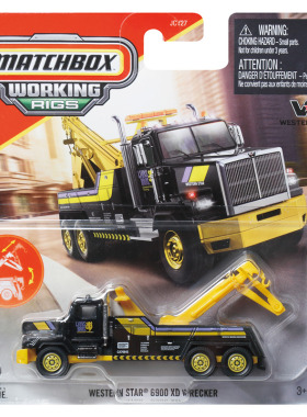 火柴盒 JCY27 工程车系列 西部之星 6900 道路牵引车 Matchbox