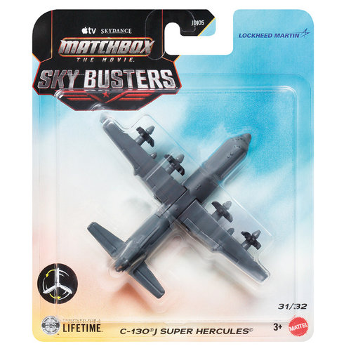 火柴盒 JDJ05 空战英豪 玩具飞机 C130 大力神 运输机 Matchbox