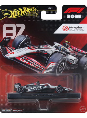 风火轮 HRV11 金标F1方程式赛车 HAAS 87 哈斯贝尔曼 hotwheels