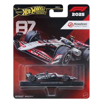 风火轮 HRV11 金标F1方程式赛车 HAAS 87 哈斯贝尔曼 hotwheels