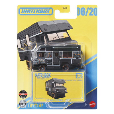 火柴盒 GBJ48 收藏家系列 路虎 LANDROVER S2野营房车 Matchbox