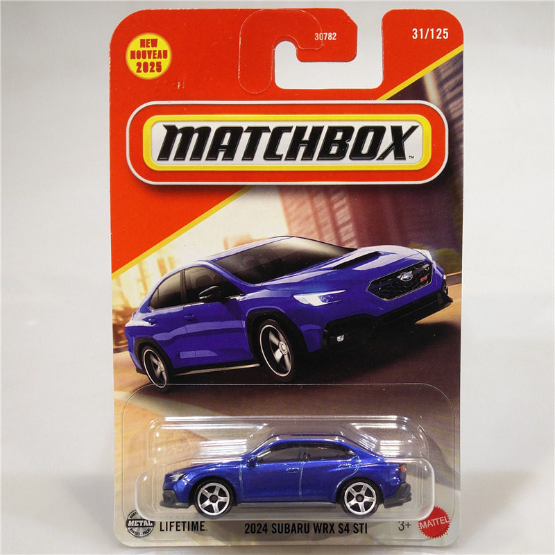 火柴盒 30782 城市英雄 斯巴鲁 WRX STI 跑车 Matchbox