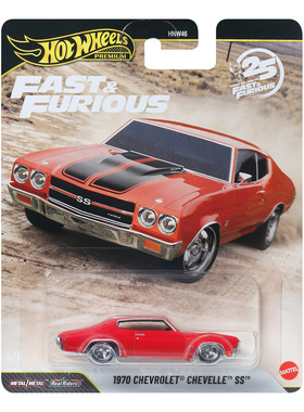风火轮 HNW46 速度激情 雪佛兰 CHEVELLE 查威力 SS跑车hotwheels