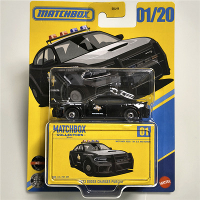 火柴盒 GBJ48 收藏家 DODGE 道奇 警车 PURSUIT Matchbox