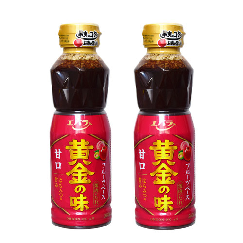 日本荏原黄金甘口360g蘸食烧肉汁