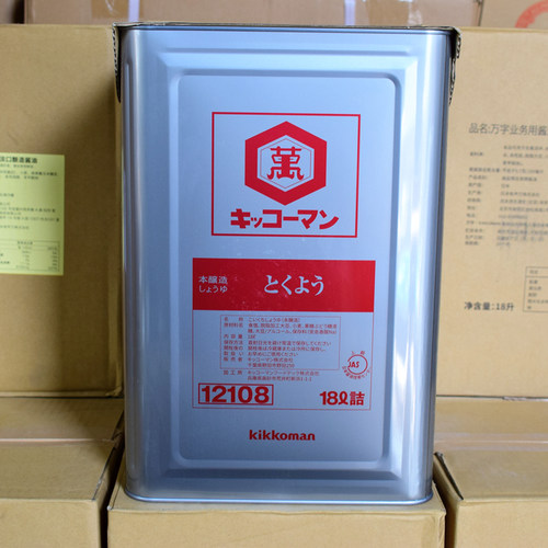 德用万字浓口酱油业务用商用18L