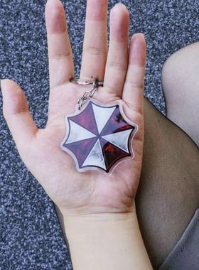 生化浣熊市ATARS小队BSAA游戏周边保护伞公司游戏钥匙扣定制挂件