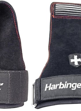 香港进口 Harbinger哈宾格 202 Lifting Grips 2合1真皮加垫护掌