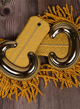 总统卫队流苏将军肩章手工编织乐队演出肩章国外仪仗队肩章