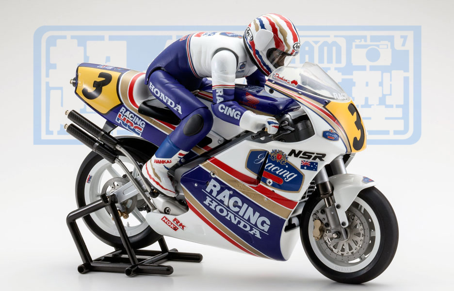 【现货】京商 KYOSHO 1/8遥控摩托 Honda NSR500 34932