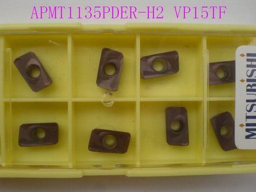 MiTSUBiSHi数控合金刀片1604R0.8 APMT1135PDE-M2 H2 VP15TF