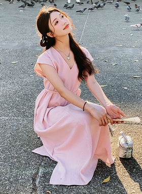 【24夏！首发上新！】简约韩系肌理感连衣裙2c079-2469-p95-k148