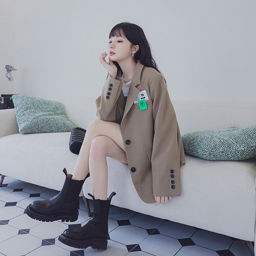 2023春款现货两色小西装女C322-s2022-P120-k178有买家秀