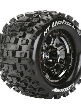 LOUISE路易斯MFT 1/8 大脚车3.8寸轮胎轮毂 L-T3322BH MT-UPHILL