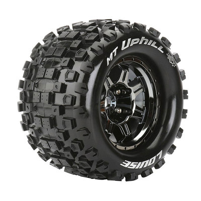 LOUISE路易斯MFT 1/8 大脚车3.8寸轮胎轮毂 L-T3322BH MT-UPHILL