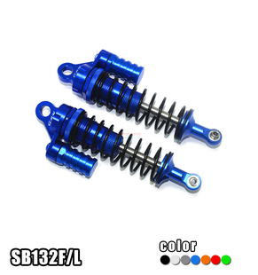 GPM 1:6 SUPER BAJA 大REY KM短卡 铝合金负压筒前避震器L型