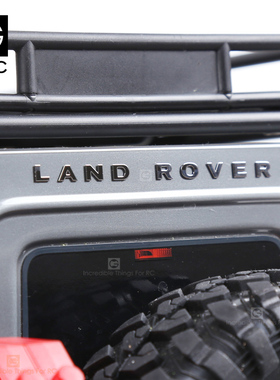 GRC仿真LAND ROVER路虎金属车标车贴 TRX4 D90 D110 DEFENDER贴标