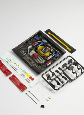 killerbody 1/10 RC赛车遥控车专用房车引擎装饰配件48497