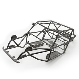 钛合金V2喷砂 H10攀爬车管架 金属原色 D1RC