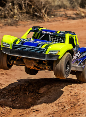 TRAXXAS Mini Slash四驱无刷遥控电动短卡越野车RTR#108164-1