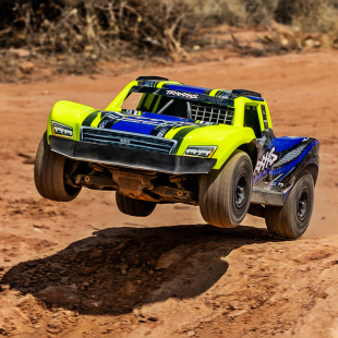 TRAXXAS Slash四驅(qū)無刷遙控電動短卡越野車RTR 108164 Mini
