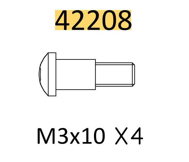 大犀牛转向杯螺丝97401126