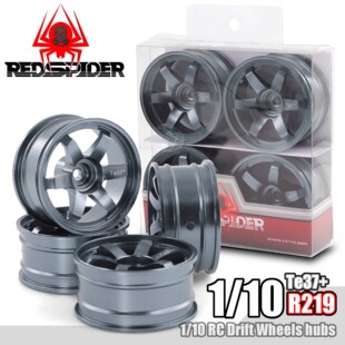RS红蜘蛛1/10漂移车MST无限YOKOMO京商FWO6 田宫TE37金属轮毂R219