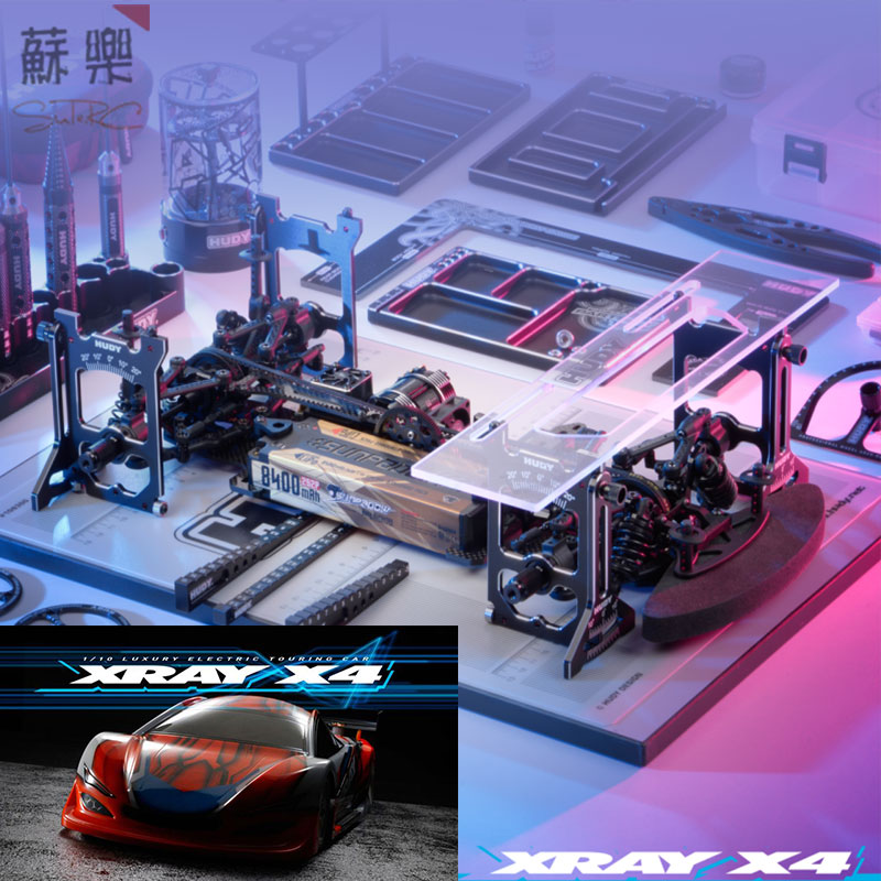 XRAYX4电动竞速平跑车模型车