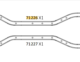 CROSSRC EMO AT4大梁 71226 71227 CS-97400840