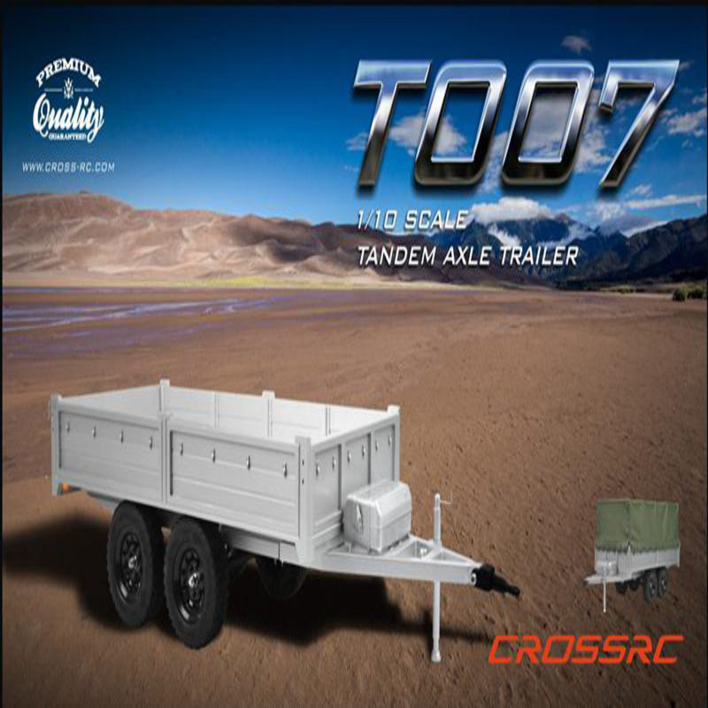 CROSSRC T007-시뮬레이션 등산 자동차 전체 트레일러 트레일러 키트 키트 90100036