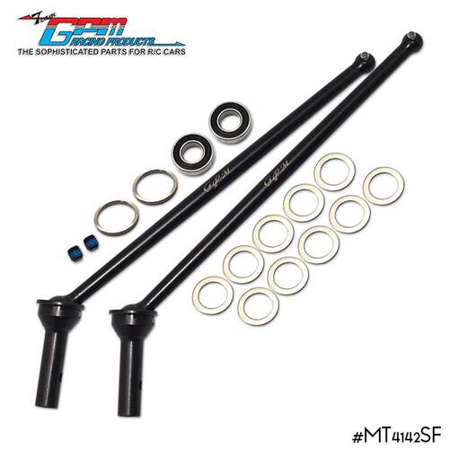 GPM TEKNO 1/10 4WD MT410 4X4 升级件 高碳钢前CVD万向节