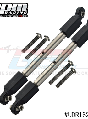 GPM TRX UDR 不锈钢前转向正反牙可调节扣位波脚拉杆 UDR162SA