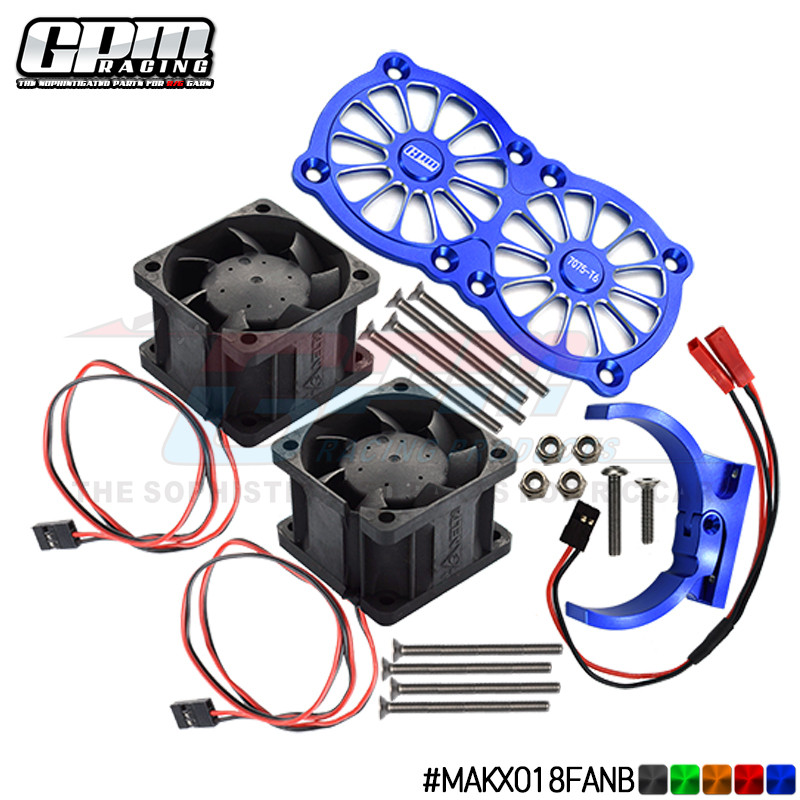 GPM 1/5 大X 6S 8S卡屯流浪者 7075-T6双高速散热风扇+支架
