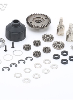 CARTEN 1/10 T410FWD  强化金属齿差组 #NHA475 模型车升级件