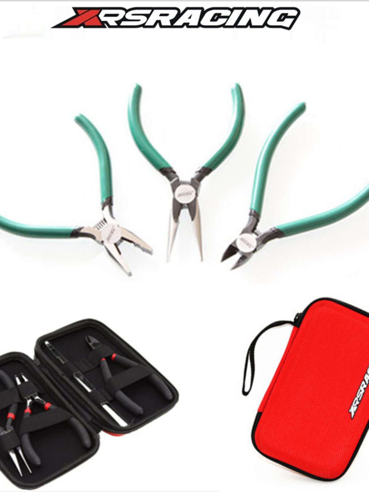 XRSRACING 미니 싱글 팁 베벨 와이어 커터 도구 핀셋 조합 싱글 팩 XRS-00026