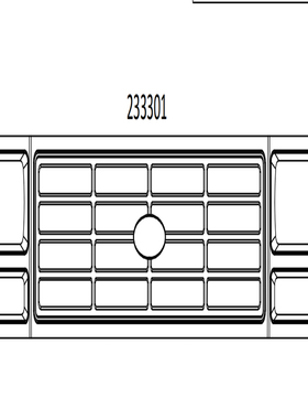CROSSRC 大老虎 攀爬车EMOX3 前脸 防撞（镀铬） CS-97401198