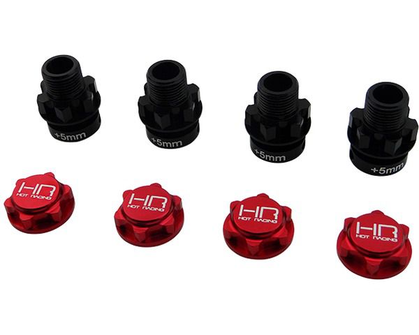 ARRMA 1/8 NERO 铝加宽5MM六角结合器带六角螺帽--一车份