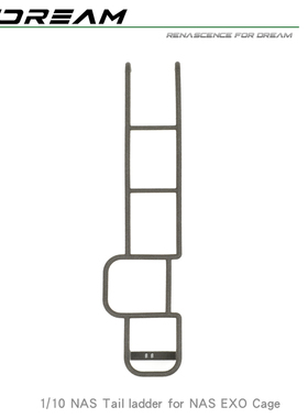 RCDream 1-10 NAS尾部梯子 RD90 RD110车壳NAS防滚架改装 #D1A7-1