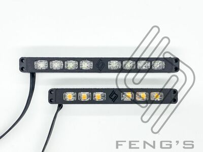 Feng's RC模型灯组 奖杯卡车攀岩车尾灯总成  traxxas losi axial