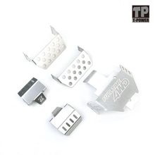 Traxxas TP  trx4 T4 G500 底盘护甲 护板 护蛋护桥 不锈钢升级