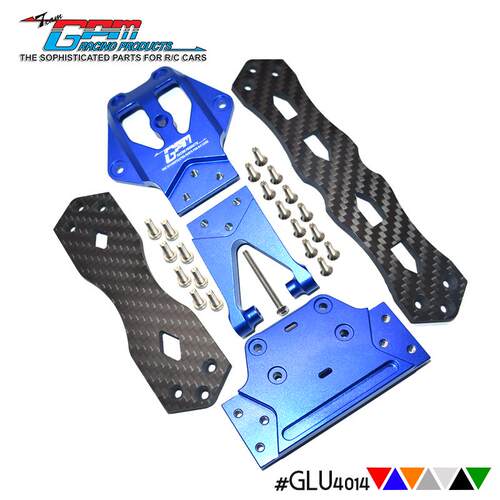 LOSI 1/10 LASERNUT TENACITY ULTRA U4 铝合金+碳纤维二楼板