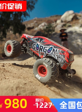 ARRMA 1/16小魔蛇遥控电动四驱有刷2S大脚车越野车RTR GROM