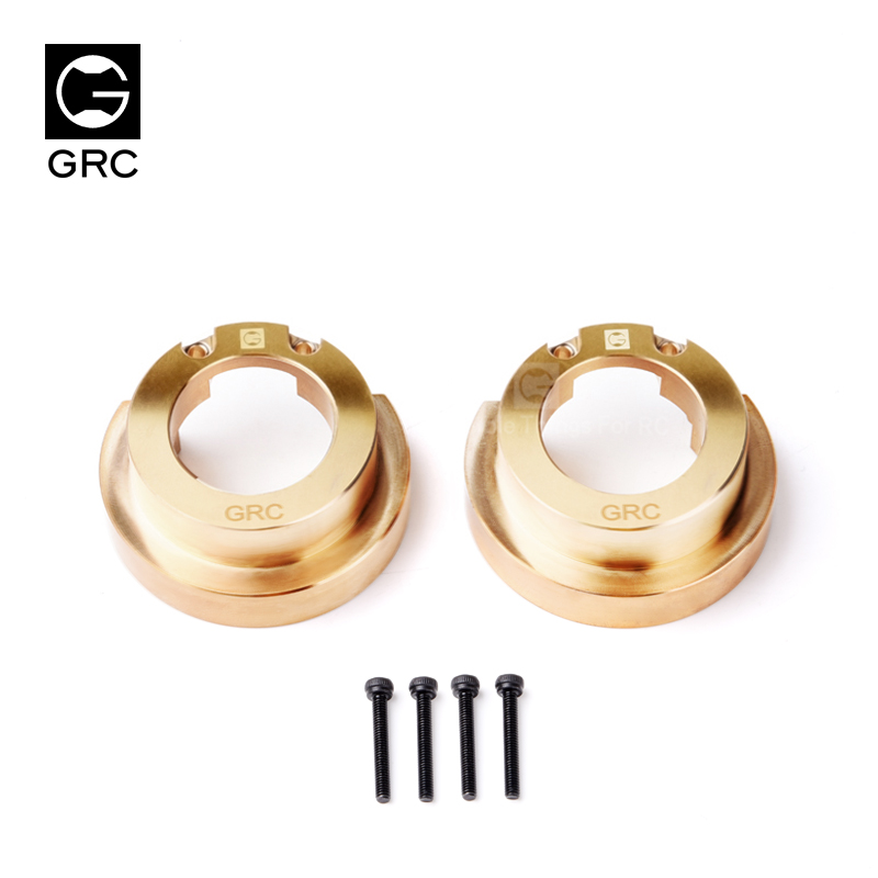 GRC TRX4桥边配重块 初级款 G2代 123g 轴边转向铜块 黄铜配重 模玩/动漫/周边/娃圈三坑/桌游 火车/摩托/汽车模型 原图主图