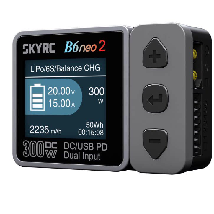 SKYRC新款B6neo2 300W航模无人机遥控车模锂电池智能平衡充电器