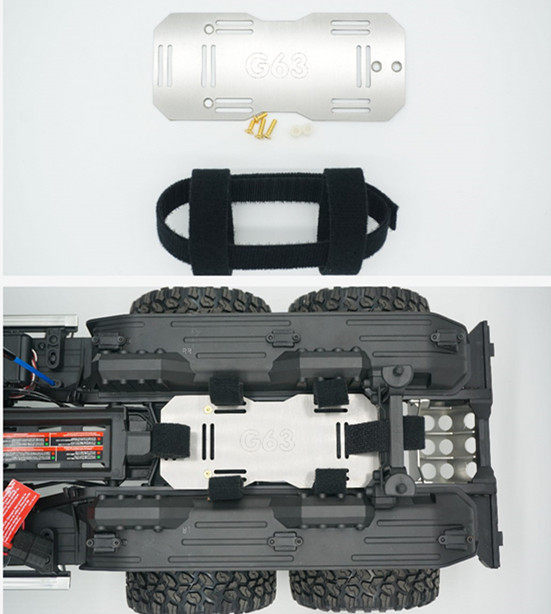 TRAXXAS TRX-6 6X6 仿真奔驰G63 不锈钢 升级副电池仓 增加续航