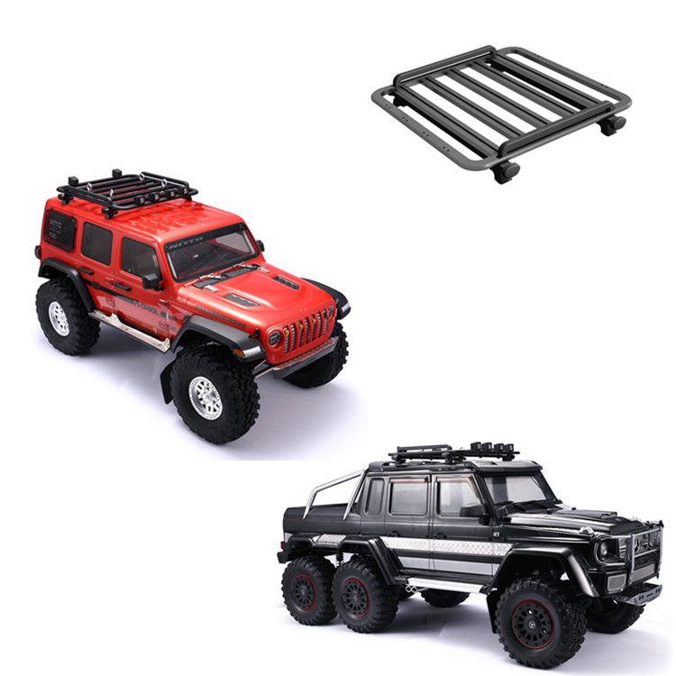 TRX6 AXIAL SCX10 III三代仿真jeep 1:10模型车金属行李架