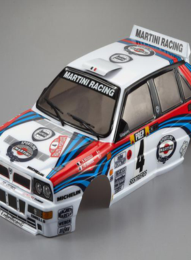 KillerbodyRC车壳1/10RC蓝旗亚4号车平跑漂移拉力赛车壳仿真模型