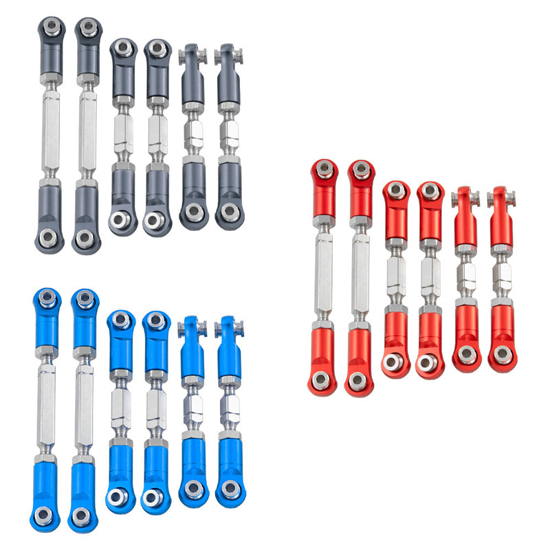 LJF 1/8 Mojave 4S 莫哈维 越野沙漠短卡 全车铝合金 金属拉杆